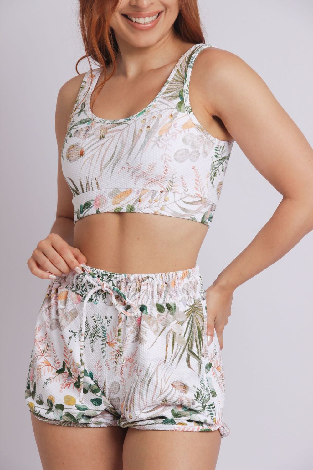 3119 - Shorts Com Ilhós Luxemburgo - Duna Casual