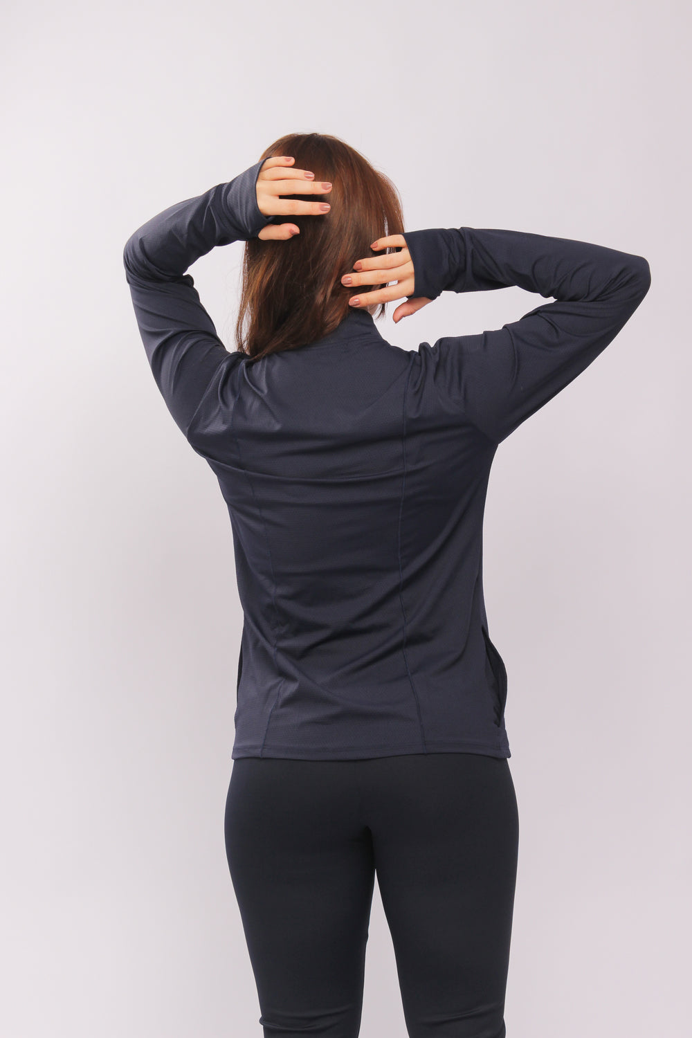 25005 - Jaquetinha Dry Fit Sport Azul Marinho - Duna Casual