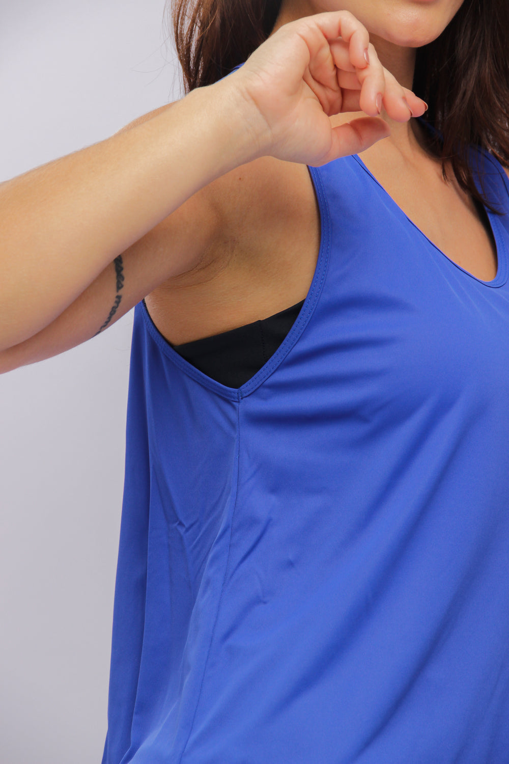 25014 - Básica Estilo Nadador Barra Canoa Azul Oceano - Duna Casual