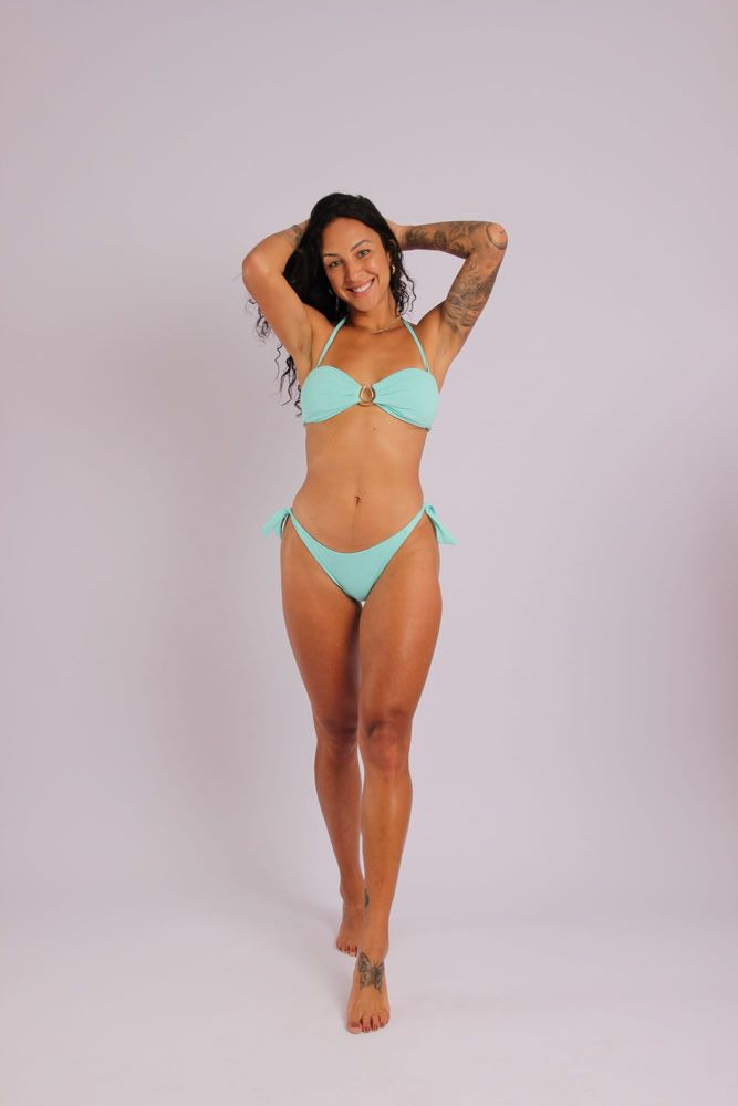 2407 - Calcinha do Biquíni de Amarrar Com Lacinho Largo Aruba - Duna Casual