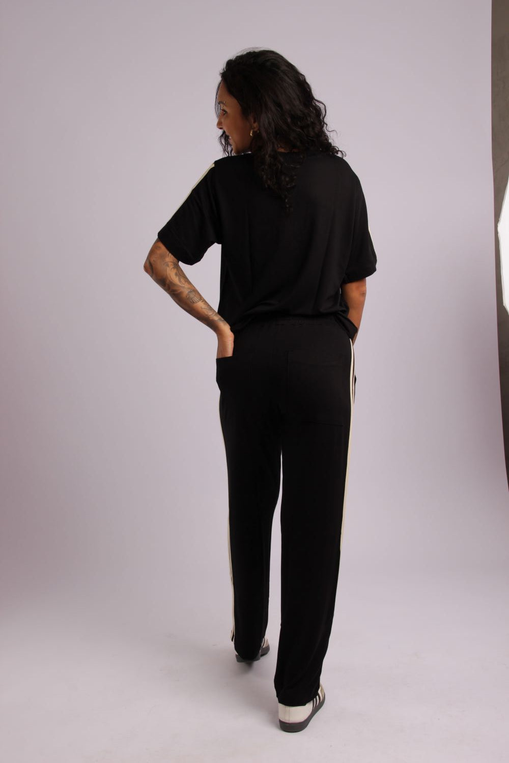 PL007 - Calça Comfy Preto - Duna Casual