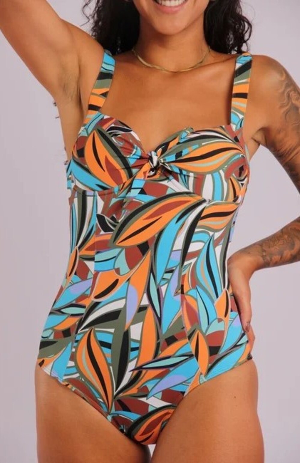 2621 - Maiô Com Bojo e Aro Amazonia - Duna Casual