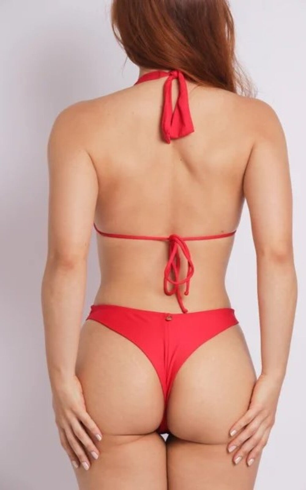 2603 - Maiô Engana Mamãe Fio Dental Vermelho - Duna Casual